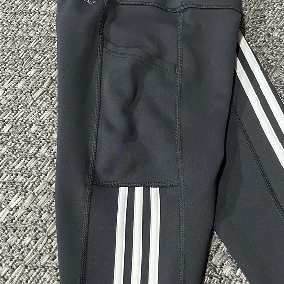 Adidas | Grey Climalite Legging 25” - Picture 3 of 10